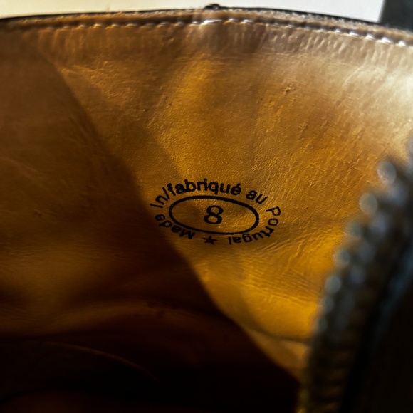 Fluevog Feature Holden contrast ankle boot made in Europe NWT - Picture 6 of 12